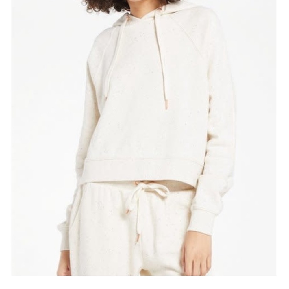 Z Supply Faith Speckled Sweat Suit